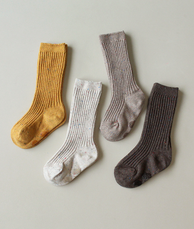 Harvest Long-Ankle socks 4 pairs 1 SET