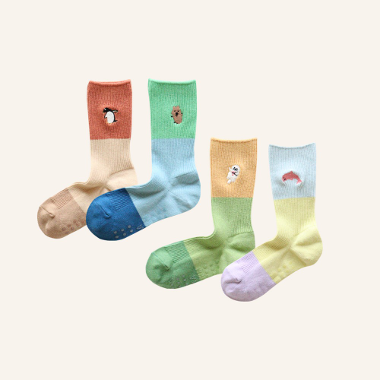 [ANKLE] FRIENDS HOME 4 pairs 1 SET
